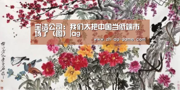 宝洁公司:我们太把中国当低端市场了(图)|ag(图2) 亚娱