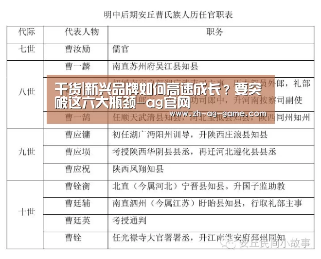 干货|新兴品牌如何高速成长?要突破这六大瓶颈-ag官网(图1) 干货|新兴品牌如何高速成长?要突破这六大瓶颈-ag官网(图1)
